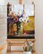 Flowers Paint by Numbers Kit for Adults,Flower Bouquet on a Sunlit Windowsill Paint by Number Canvas Kit,Adults' Paint-by-Number Kits Floral 16x20inch (Without Framed)
